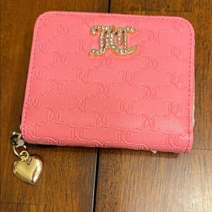 Juicy Couture Pink Lemonade Zip Wallet